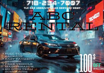 TLC Car Market - Exclusive Offer: Save $100 on TLC Rentals Today!